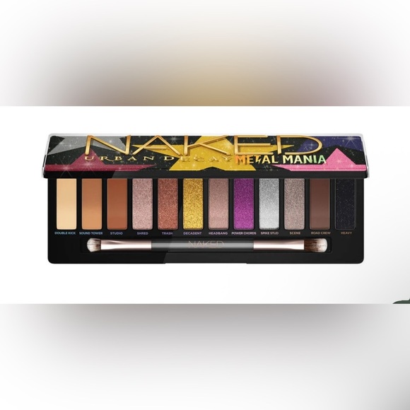 🖤💜🩶URBAN DECAY🖤🩶💜Naked Metal Mania Metallic Eyeshadow Palette
DISCONTINUED/NIB - Picture 1 of 6